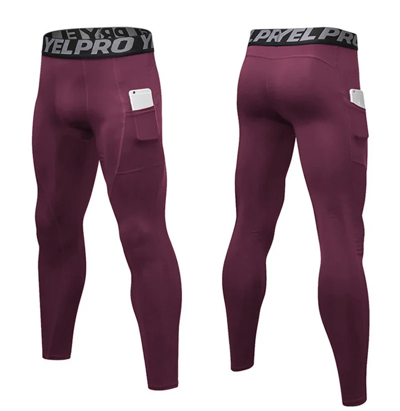 Herren Leggings Sporthose Jogginghose Trainingshose Lauf Hose Kompressionshose