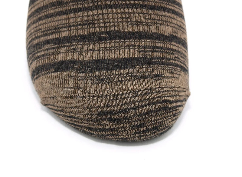 3 Paar Socken "Bambus" melange braun