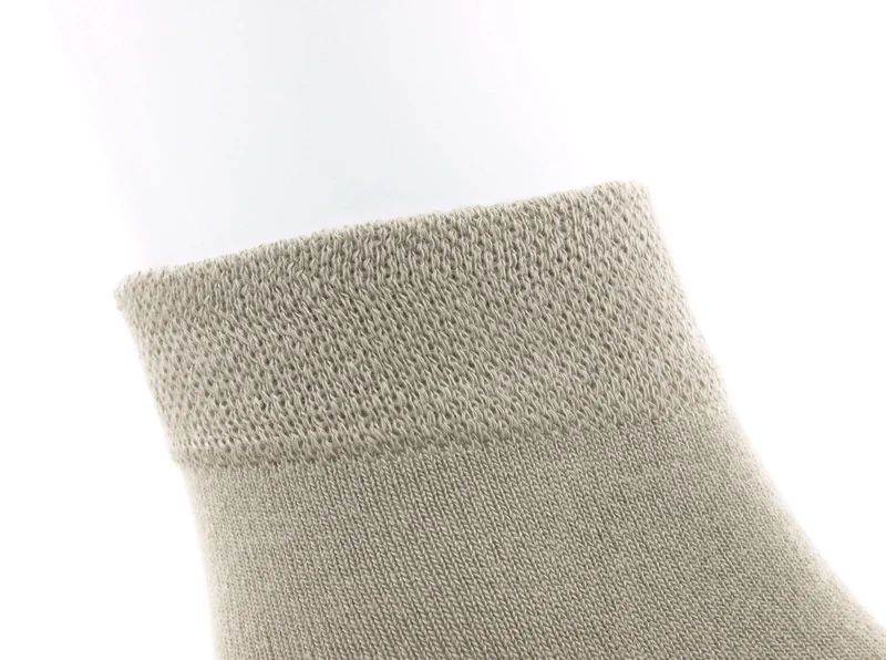 3 Paar Kurzschaftsocken "Bambus" beige