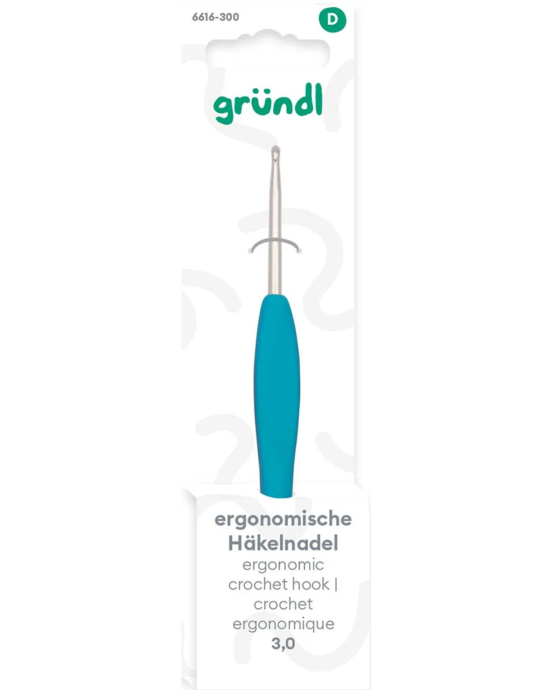 Ergonomische Häkelnadel