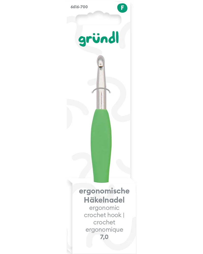 Ergonomische Häkelnadel