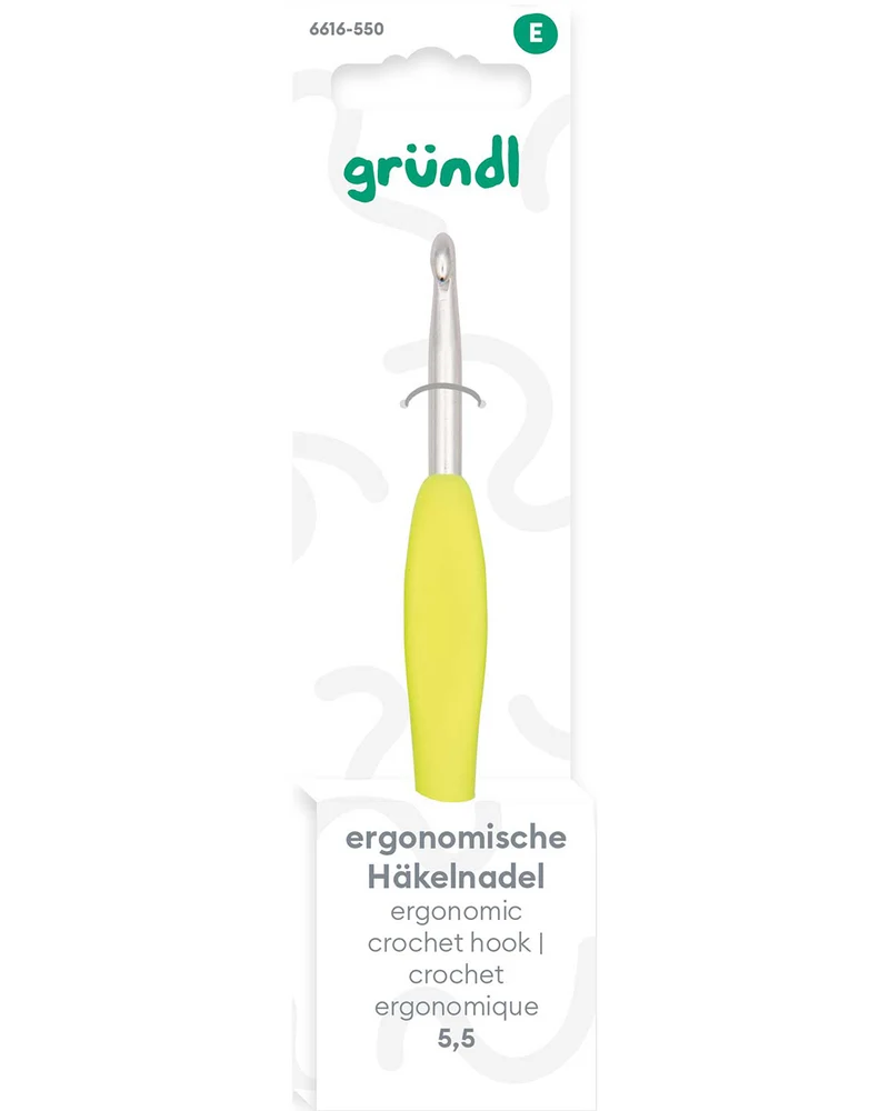 Ergonomische Häkelnadel