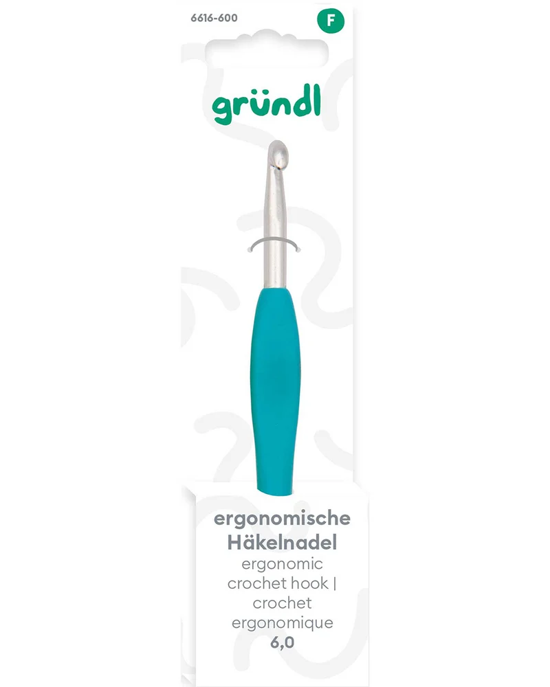 Ergonomische Häkelnadel