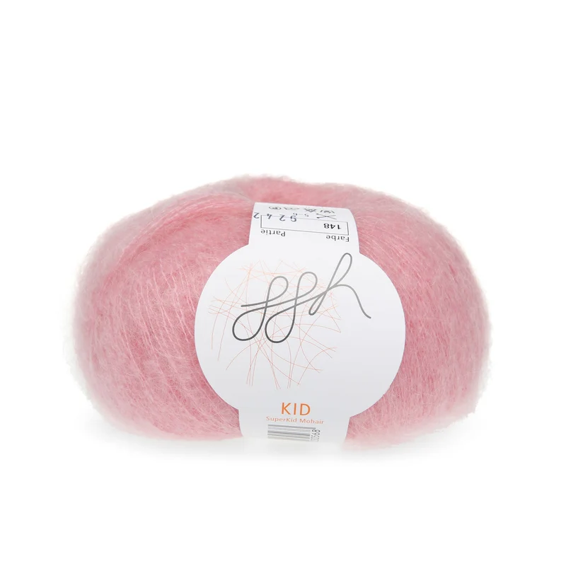 ggh Kid | Mohairwolle | 250m/25g | 148 - Staubiges Rosa