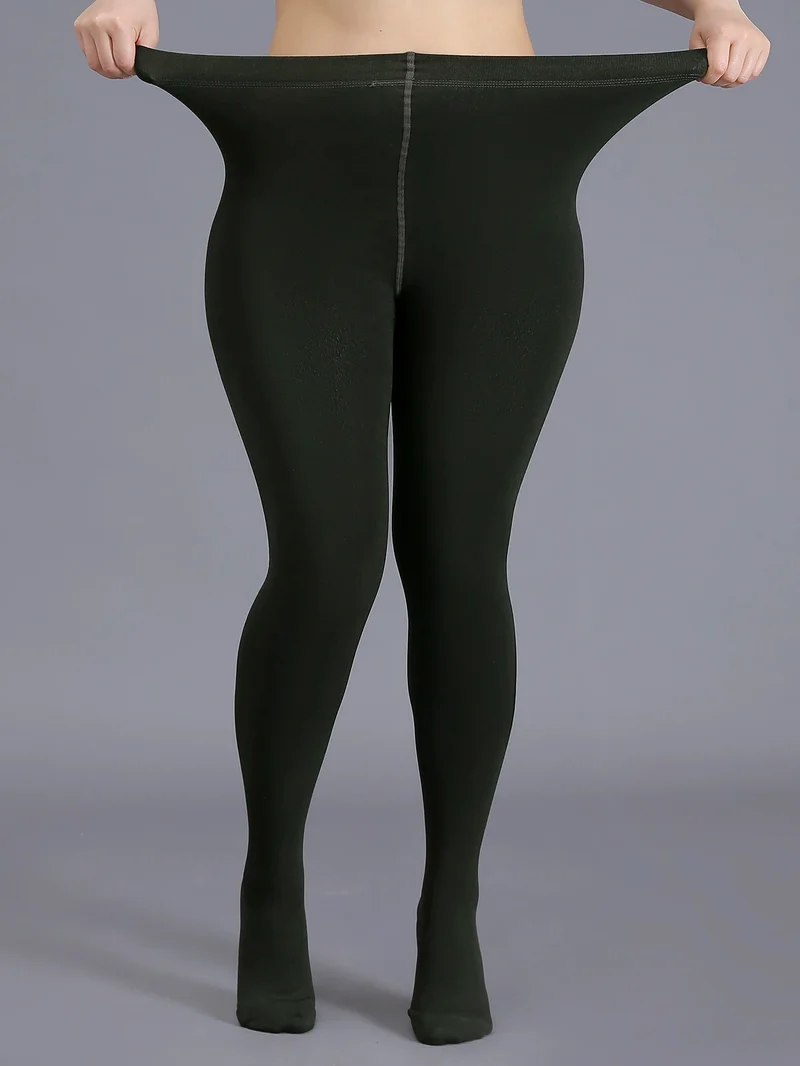 Ein Paar Damen vlies sowie eine große, warm gezogene Woll strumpfhose