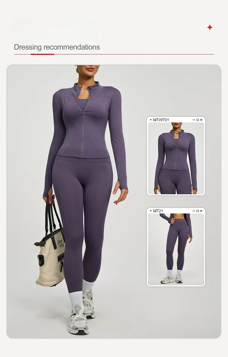 Felpa Donna Giacca Sportiva Con Zip Tuta Maniche Lunghe Cappuccio Maglia Shirt