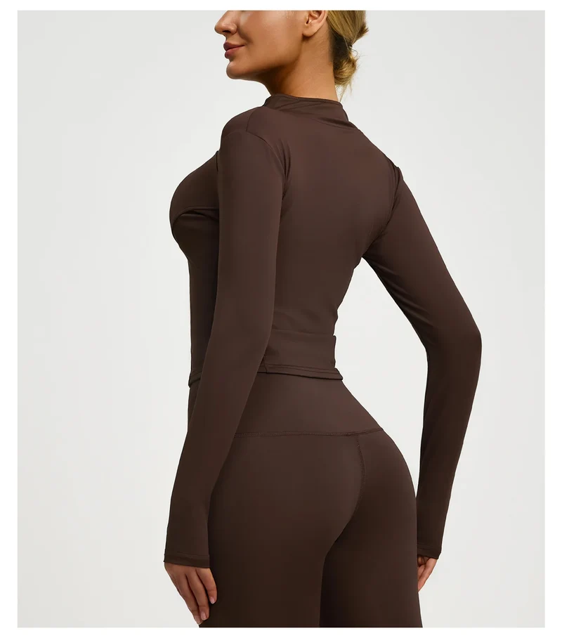 Felpa Donna Giacca Sportiva Con Zip Tuta Maniche Lunghe Cappuccio Maglia Shirt