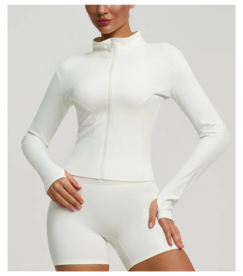 Felpa Donna Giacca Sportiva Con Zip Tuta Maniche Lunghe Cappuccio Maglia Shirt