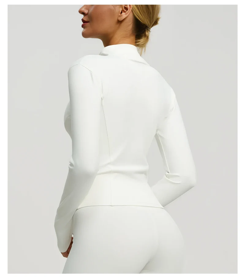 Felpa Donna Giacca Sportiva Con Zip Tuta Maniche Lunghe Cappuccio Maglia Shirt