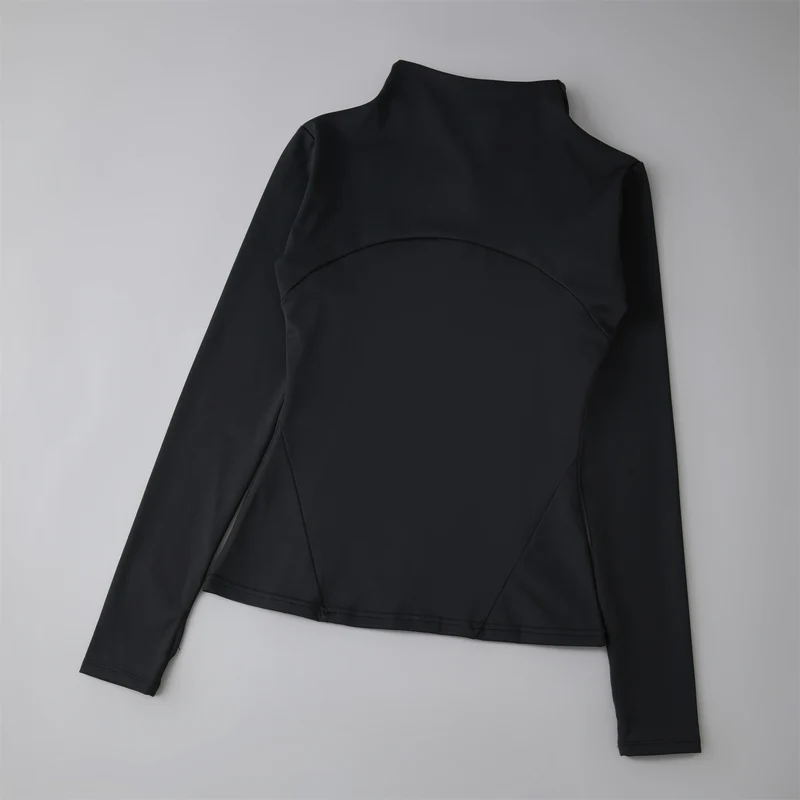Felpa Donna Giacca Sportiva Con Zip Tuta Maniche Lunghe Cappuccio Maglia Shirt