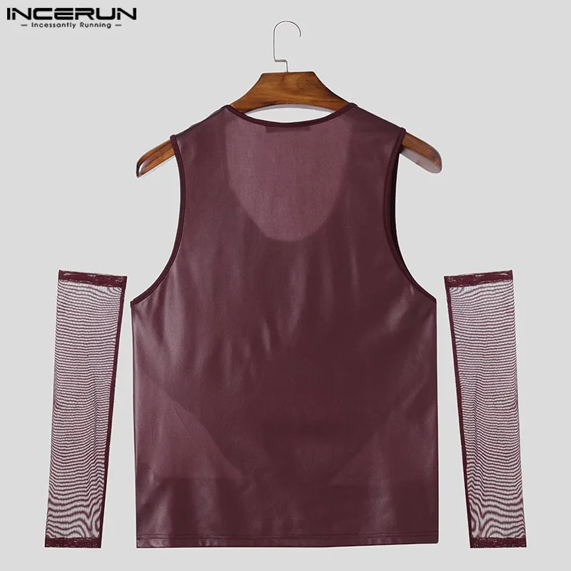 Fetisch Fashion Männer Oberteil Sexy Shirt Herren Body Hemd Transparent Clubwear