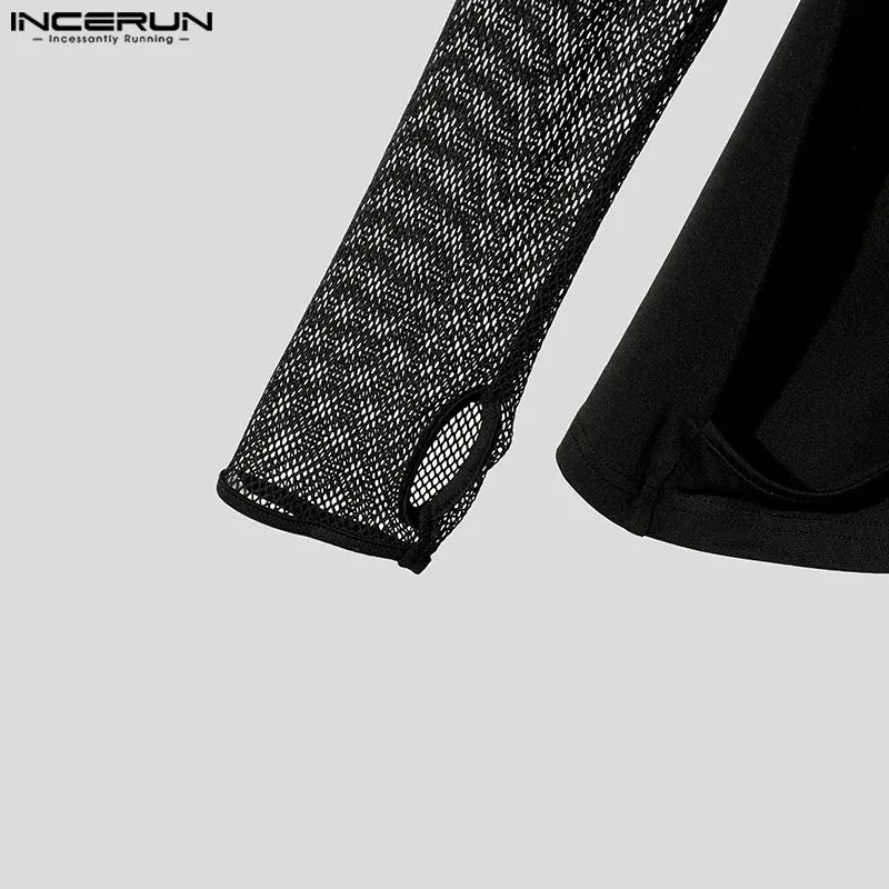 Maglietta Uomo Shirt T-Shirt Canottiera Camicia Maglia Sexy Body Trasparente Top