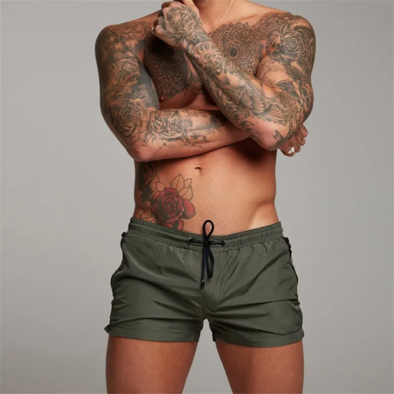 Herren Badehose Badeshort Kurze Hose Shorts Schwimmhose 100% Polyester NEU