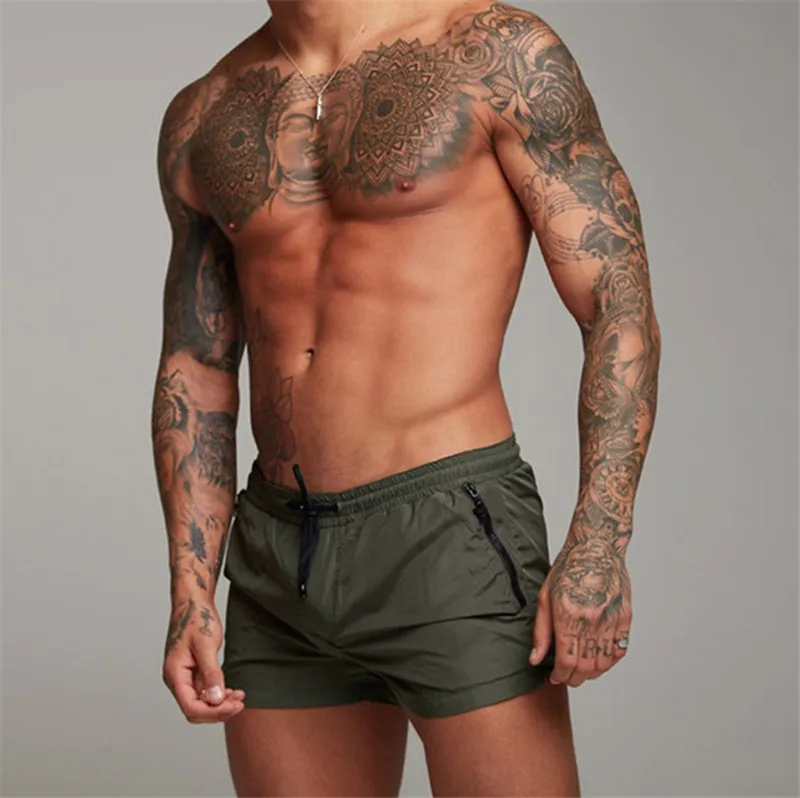Herren Badehose Badeshort Kurze Hose Shorts Schwimmhose 100% Polyester NEU