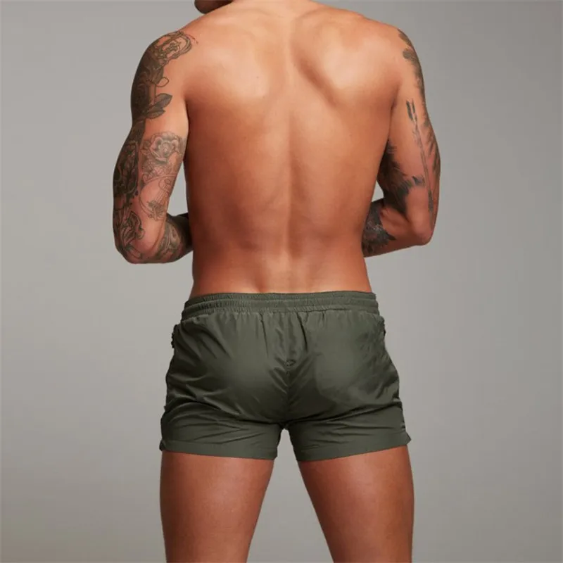 Herren Badehose Badeshort Kurze Hose Shorts Schwimmhose 100% Polyester NEU