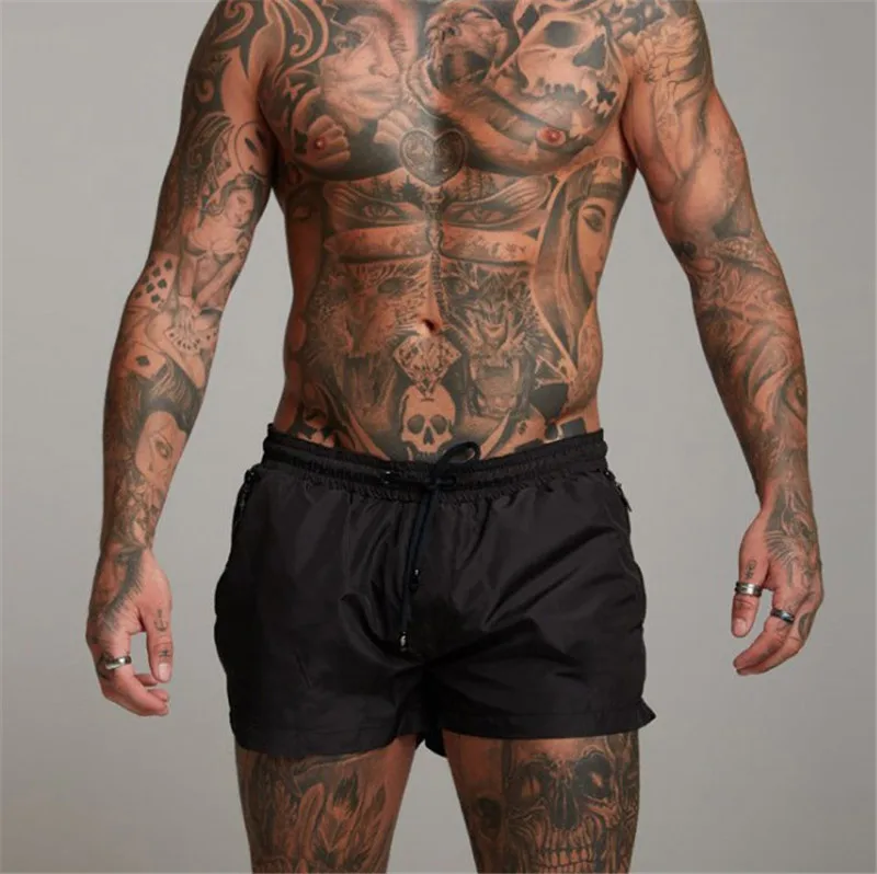 Herren Badehose Badeshort Kurze Hose Shorts Schwimmhose 100% Polyester NEU
