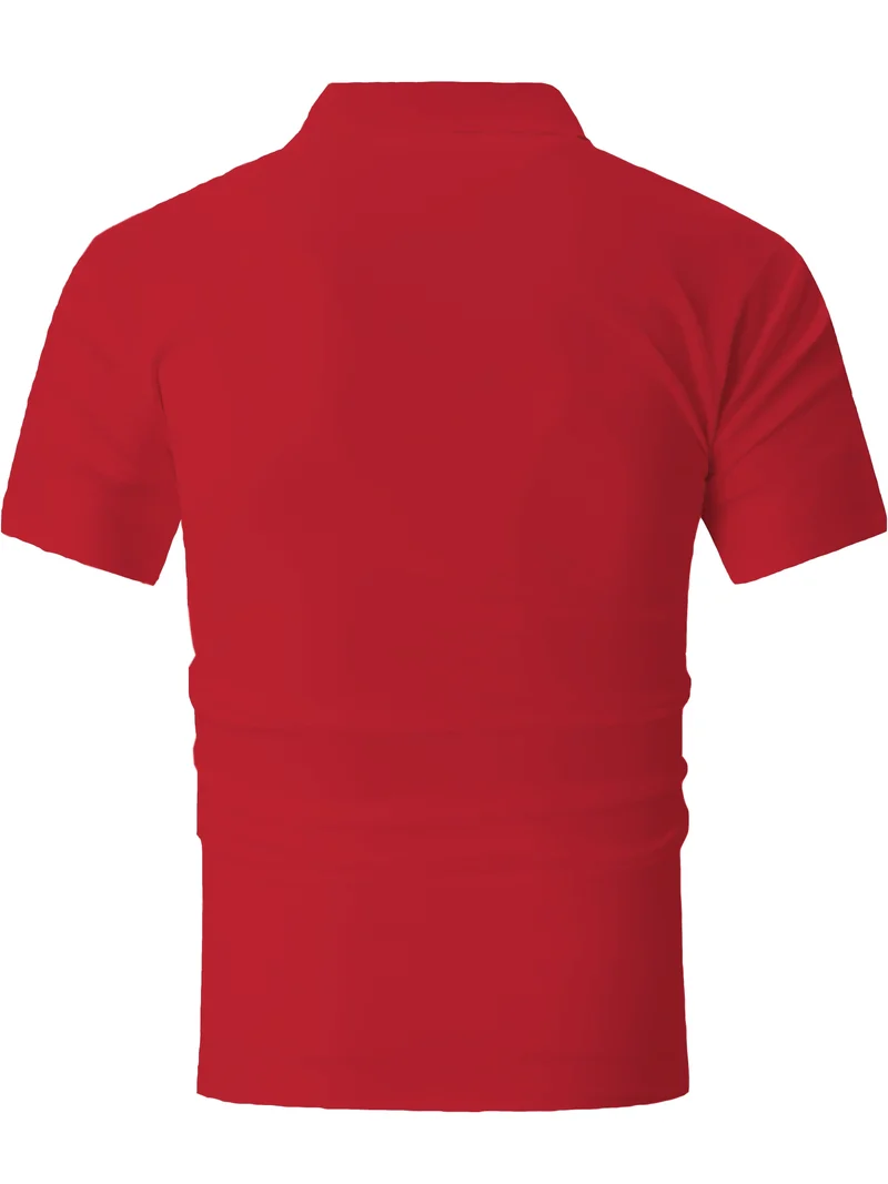 Uomo Polo Manica Corta POLO Shirt Maglietta Camicia Maglia T-Shirt di Moda