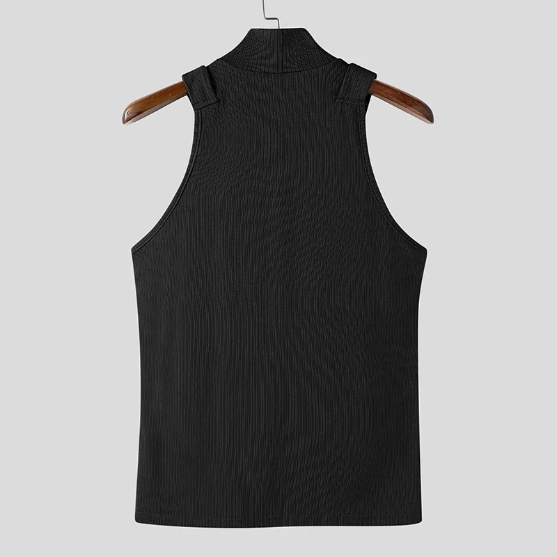 Herren Oberteil Ärmellos Tank Top Sexy Shirt Clubwear Muskel T-Shirt Unterhemd
