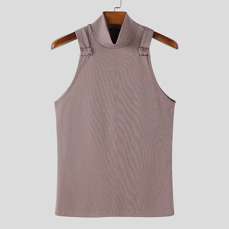 Herren Oberteil Ärmellos Tank Top Sexy Shirt Clubwear Muskel T-Shirt Unterhemd