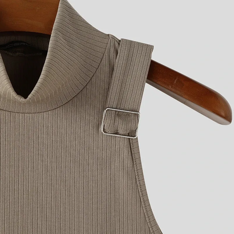 Herren Oberteil Ärmellos Tank Top Sexy Shirt Clubwear Muskel T-Shirt Unterhemd
