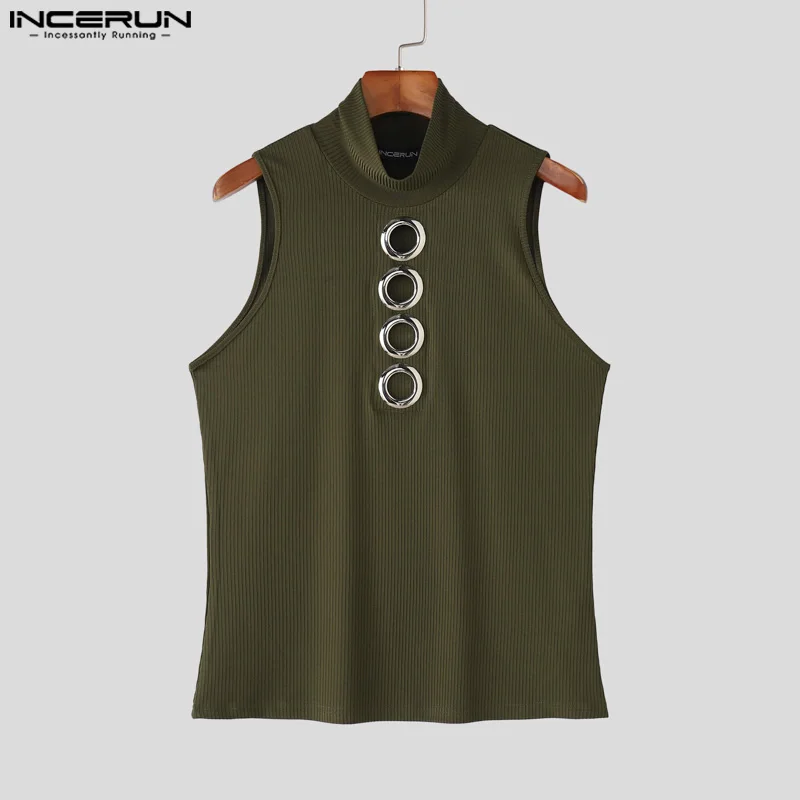Herren Oberteil Ärmellos Tank Top Sexy Shirt Clubwear Muskel T-Shirt Unterhemd