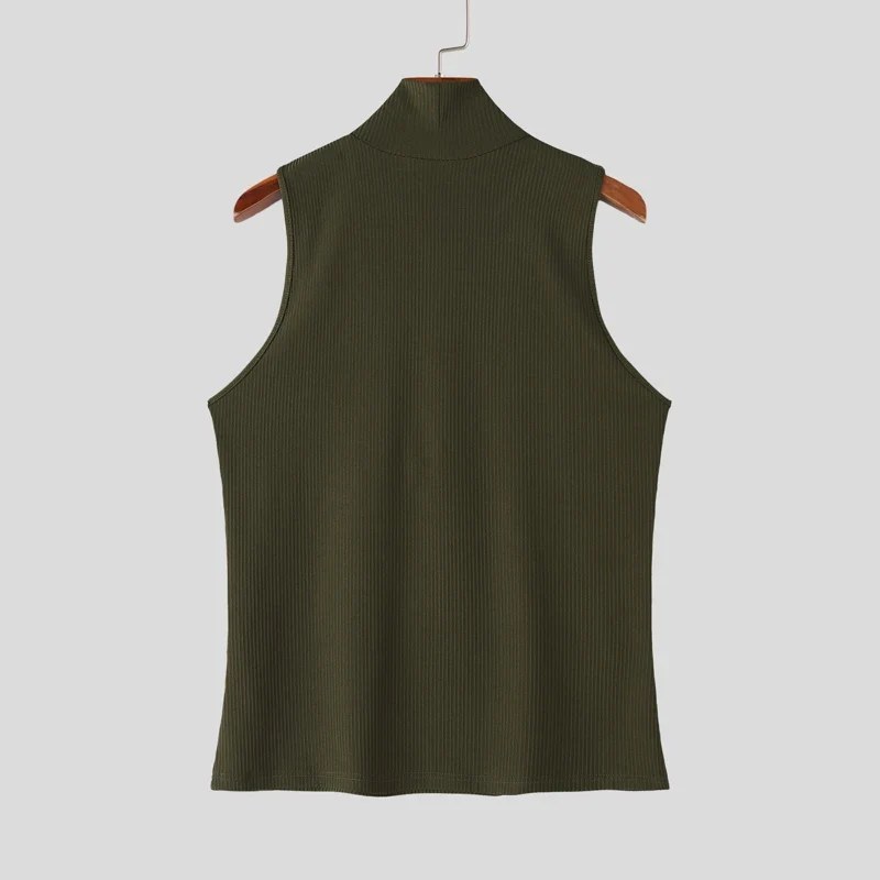 Herren Oberteil Ärmellos Tank Top Sexy Shirt Clubwear Muskel T-Shirt Unterhemd