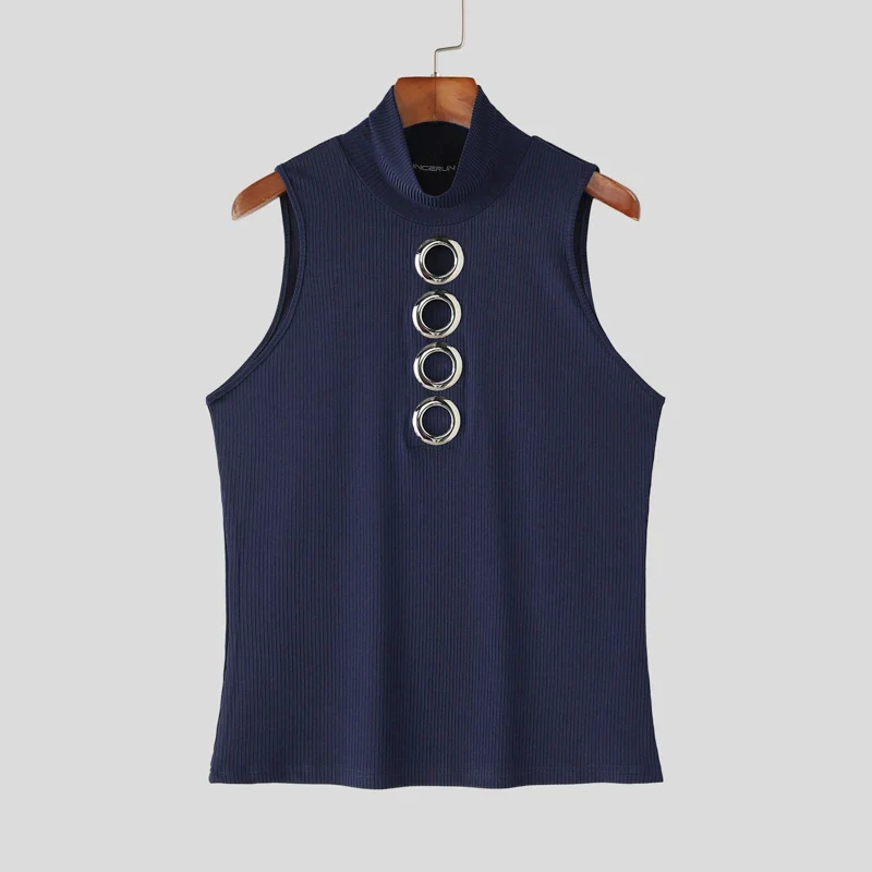 Herren Oberteil Ärmellos Tank Top Sexy Shirt Clubwear Muskel T-Shirt Unterhemd