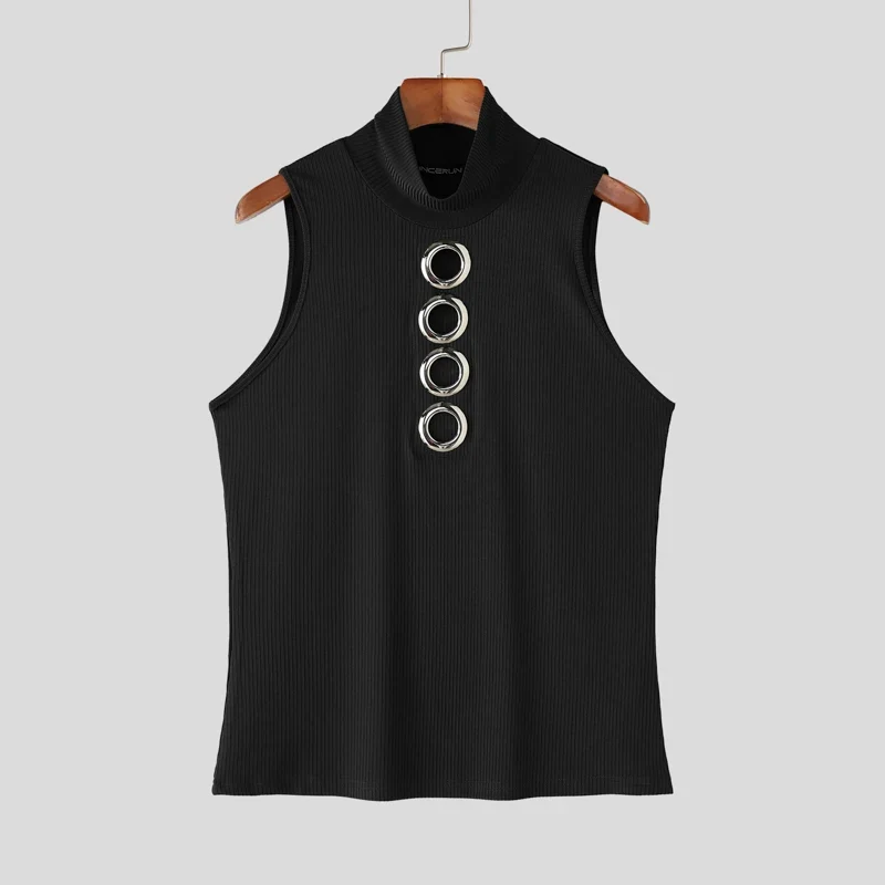 Herren Oberteil Ärmellos Tank Top Sexy Shirt Clubwear Muskel T-Shirt Unterhemd