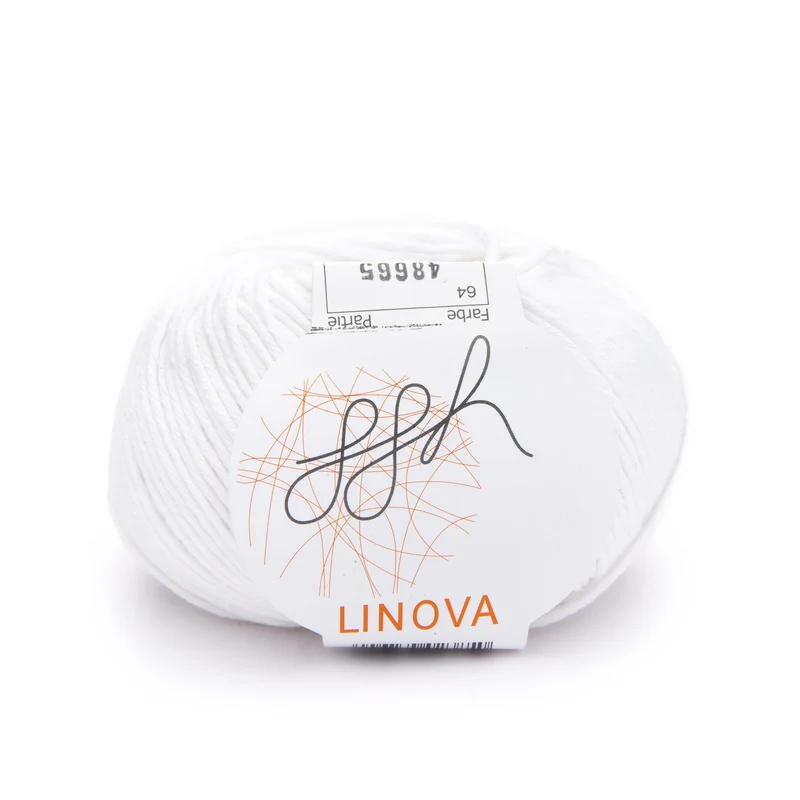 ggh Linova | 100% Baumwolle | 100m/50g | 064 - Weiß