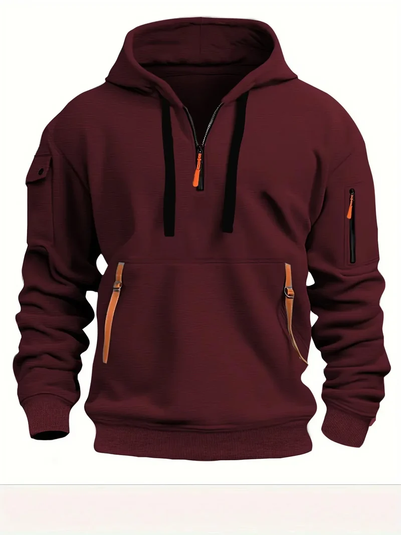 Herren Kapuzenpullover Sweatjacke Hoodie Sweatshirt Pullover Pulli Streetwear