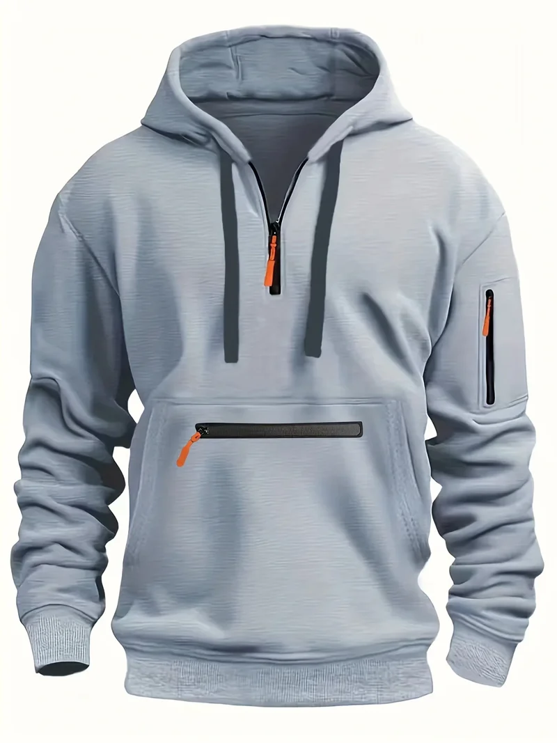 Herren Kapuzenpullover Sweatjacke Hoodie Sweatshirt Pullover Pulli Streetwear