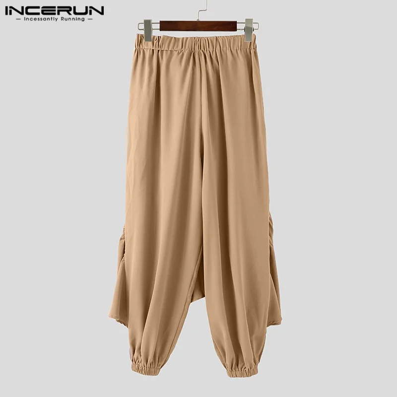Pantaloni Uomo Fitness Pants Turca Etnici Kilt Sarouel Harem Aladin Leggings