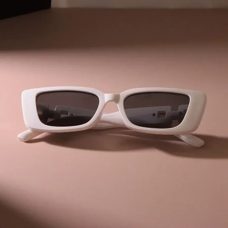 Damen Sonnenbrille Designer Luxus Brille Quadratische Übergröße Gläser Vintage