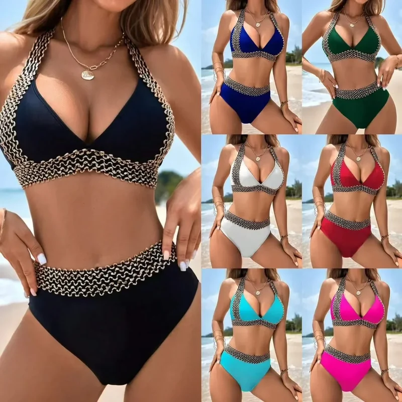 Costume da Bagno da Donna Sexy Bikini Piscina Brasiliano Slip Swimwear Swimsuit