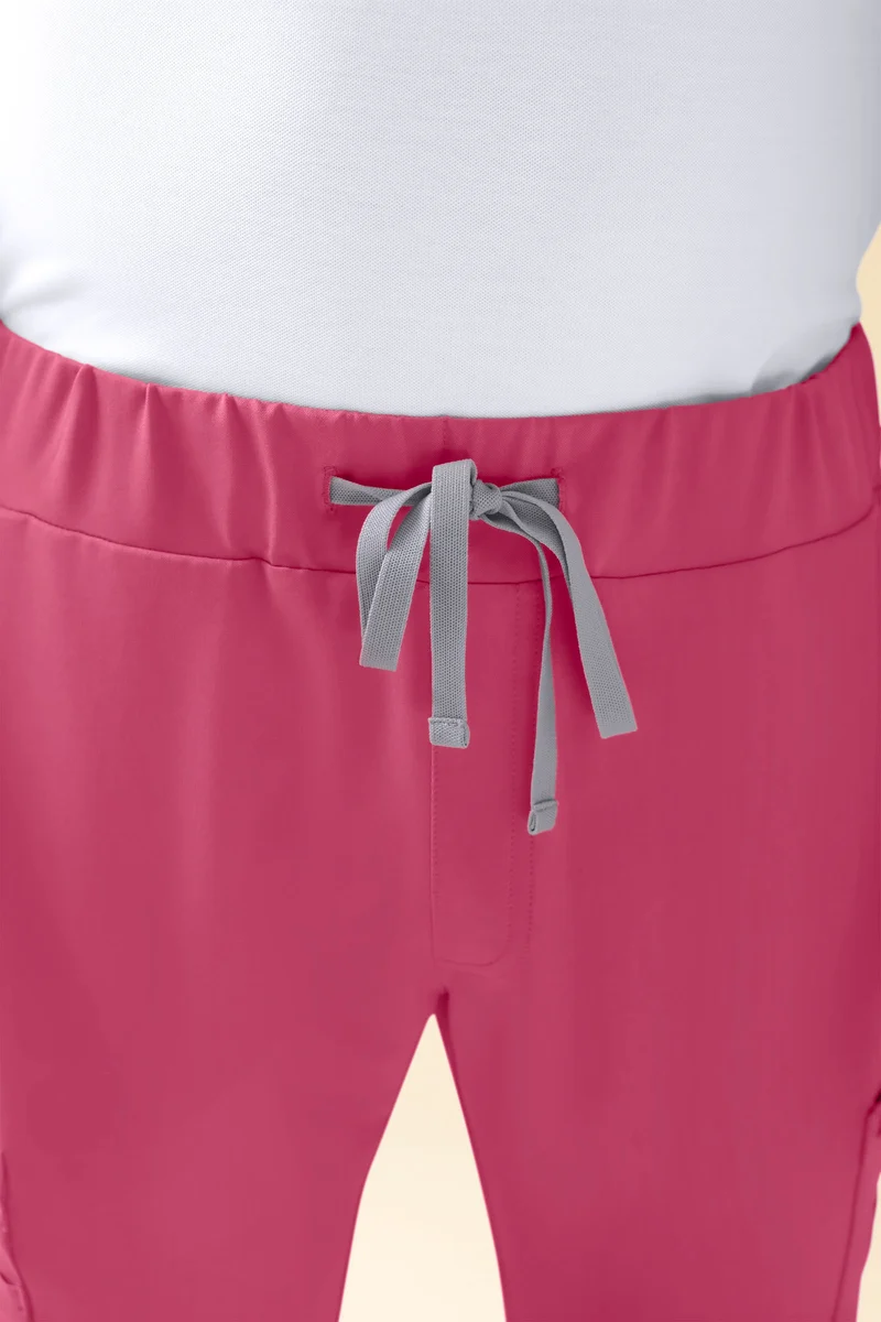 KAERE Hose Herren - gerader Saum mit Beintaschen rosenholz