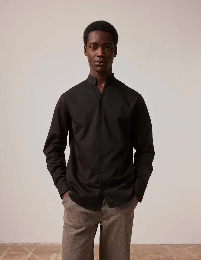Chemise Carl noire