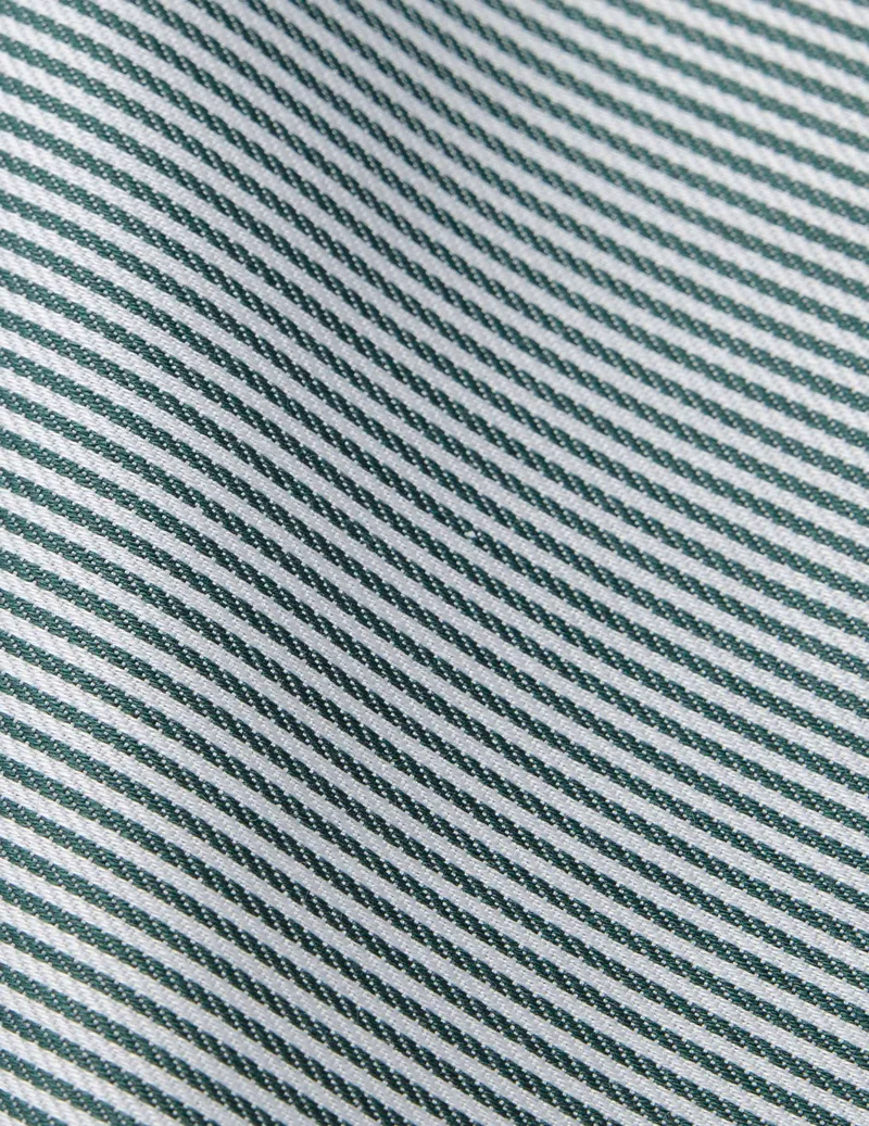 Chemise Carl Voyage rayée verte