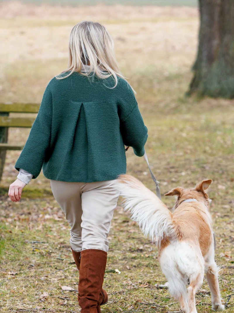 Anleitung Trachtenjacke mit Rückenfalte