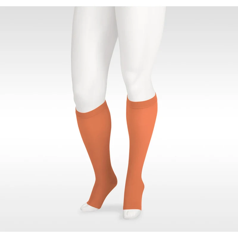 Juzo Soft Knee High 30-40 mmHg w/ Silicone Band, Open Toe