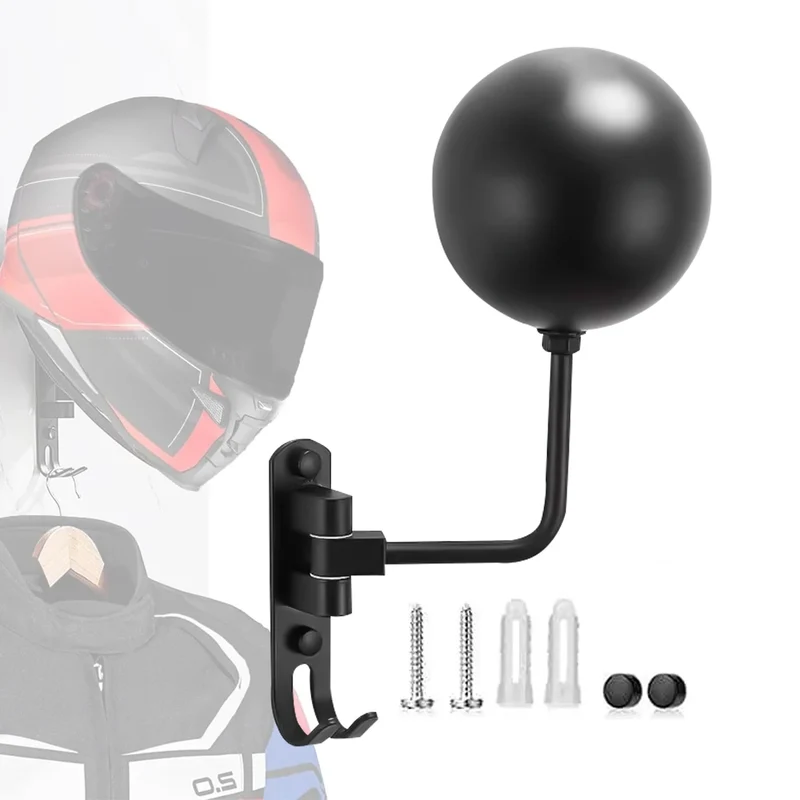 Motorrad Helm Halter Wandhaken Hakenleiste Hacken Kleiderhacken Garderobenhaken