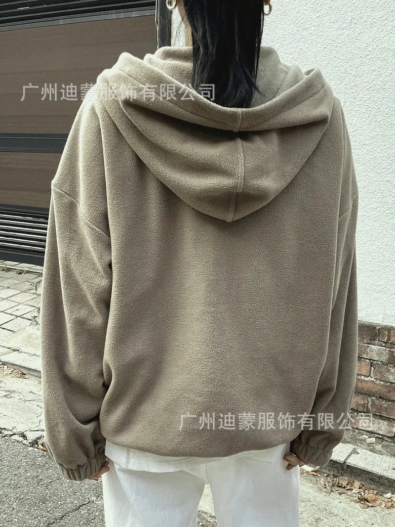 Kapuzenpullover Sweatshirt Hoodie Pulli Damen Kapuzenpulli Shirt Hoody Zip-up