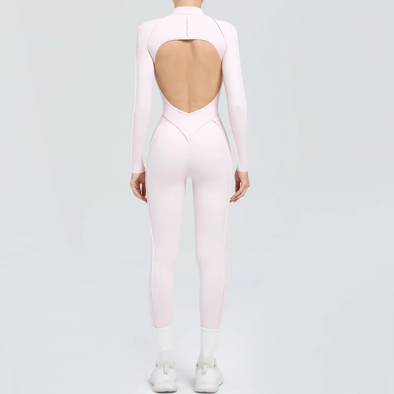 Yoga Fitness Overalls Jumpsuit Gym Stretch Leggings Jogging Anzug Top Push Up