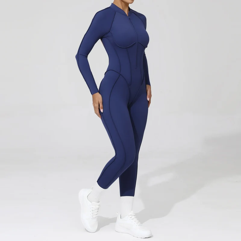 Yoga Fitness Overalls Jumpsuit Gym Stretch Leggings Jogging Anzug Top Push Up
