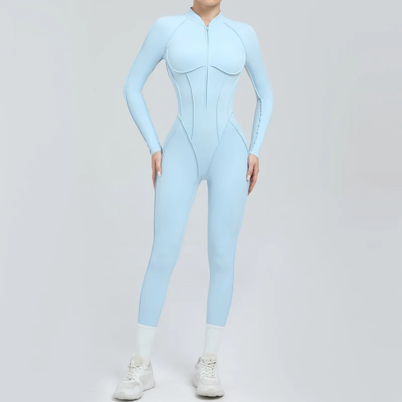 Yoga Fitness Overalls Jumpsuit Gym Stretch Leggings Jogging Anzug Top Push Up