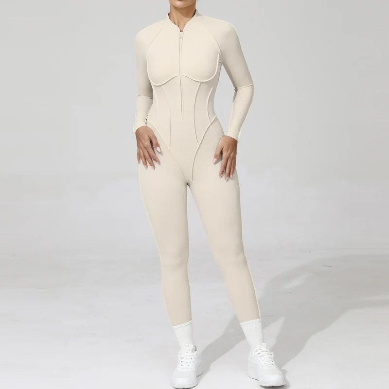 Yoga Fitness Overalls Jumpsuit Gym Stretch Leggings Jogging Anzug Top Push Up