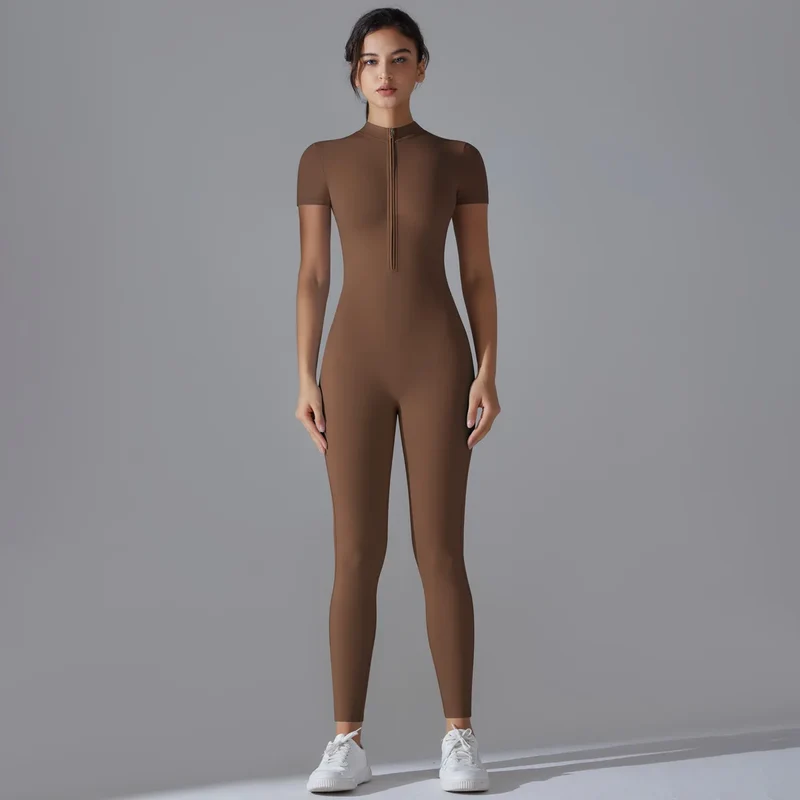Tuta intera Sportiva Donna Rompers Pantaloni Yoga Palestra Sexy Jumpsuit Tutina
