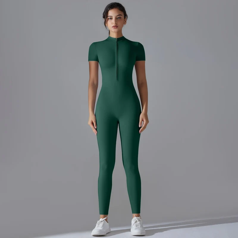 Tuta intera Sportiva Donna Rompers Pantaloni Yoga Palestra Sexy Jumpsuit Tutina