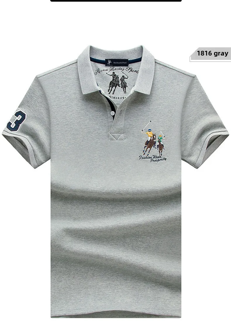 Herren Poloshirt POLO Shirt T-Shirt Kurzarm Hemd Polohemd Fashion Top