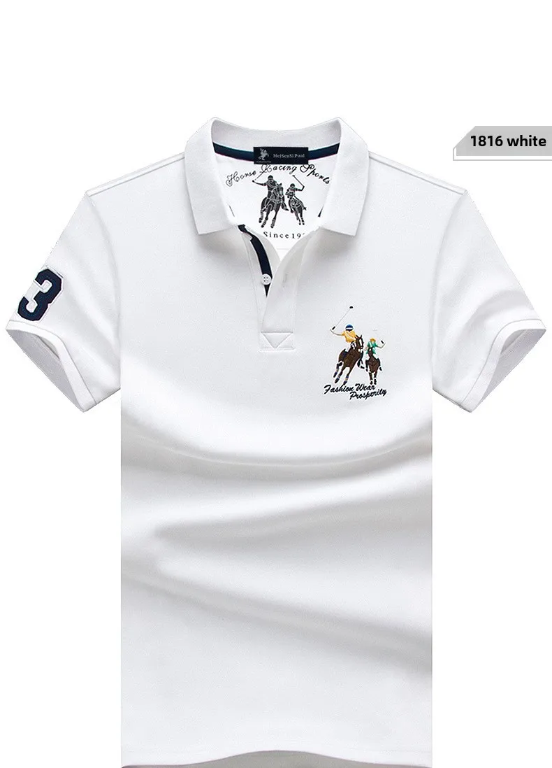 Herren Poloshirt POLO Shirt T-Shirt Kurzarm Hemd Polohemd Fashion Top
