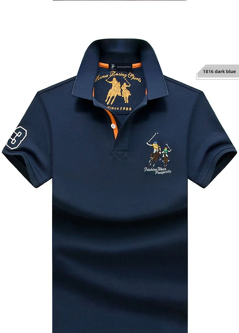 Herren Poloshirt POLO Shirt T-Shirt Kurzarm Hemd Polohemd Fashion Top